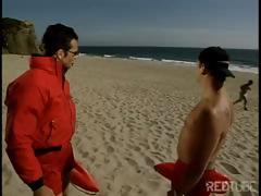 Sexy Baywatch girls didn't bother to hook guys and ended up fucking with each other